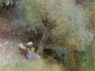 Thomas Mackay - First Steps By The River