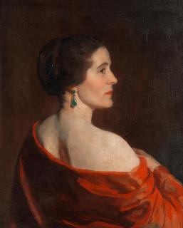 Thomas Martine Ronaldson - Portrait of a lady, thought to be Dorothy Vane