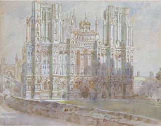 Thomas Mathews Rooke - View of Wells Cathedral