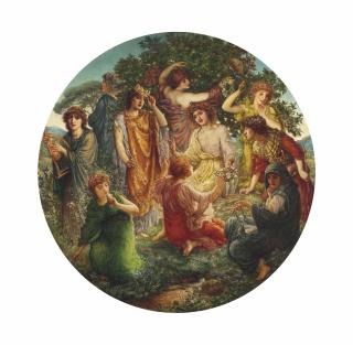 Thomas Matthews Rooke, R.W.S. - Apollo And The Muses