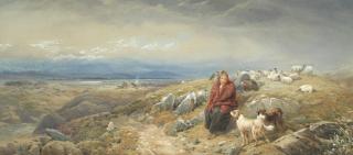 Thomas Miles Richardson Jnr., R.W.S. - On The Loch, Inverness