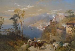 Thomas Miles Richardson Jnr. - On The Amalfi Coast