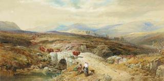 Thomas Miles Richardson Jun., R.W.S. - Above Loch Tay