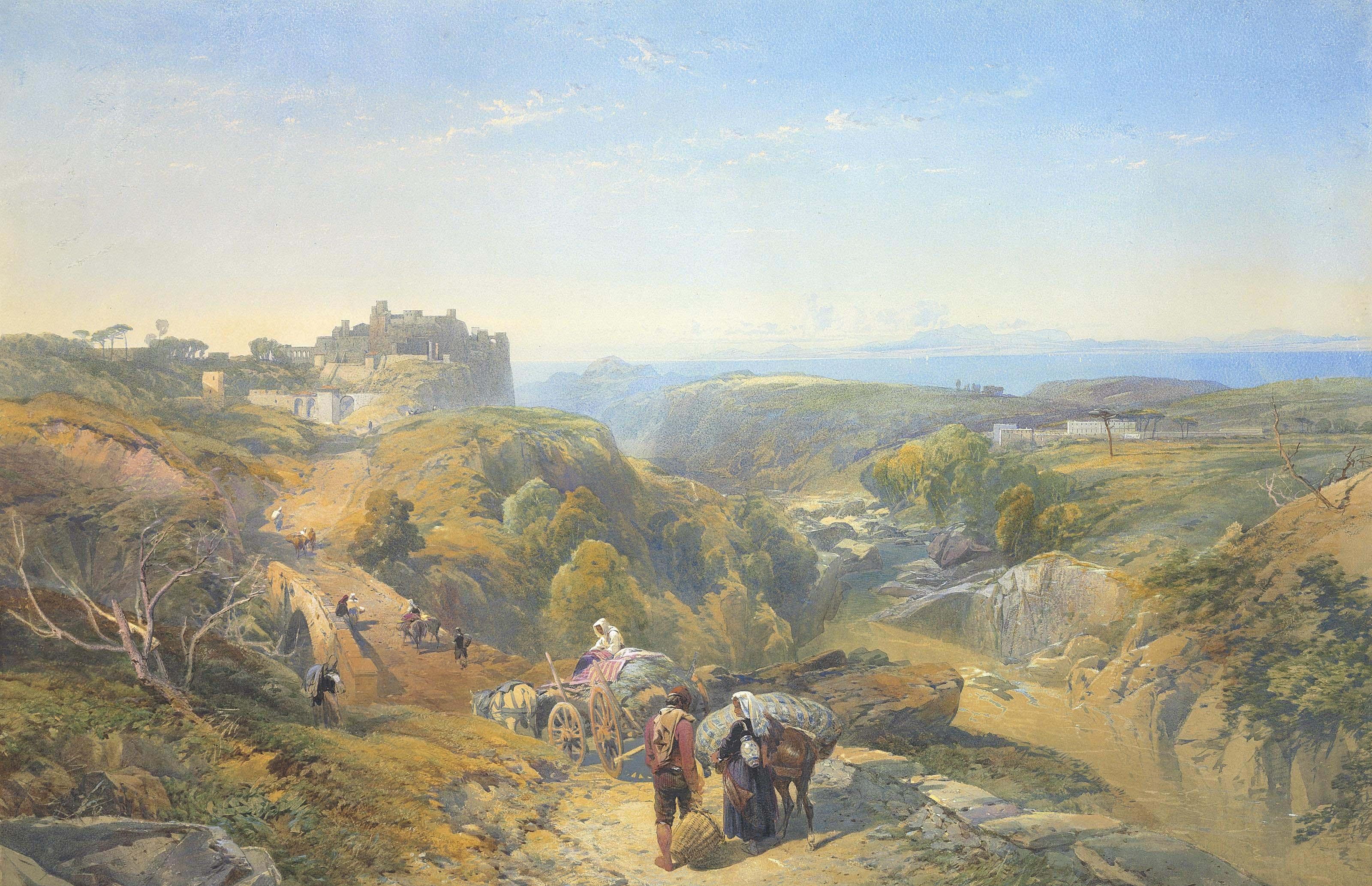 Thomas Miles Richardson, Jun., R.W.S. - Catanzaro, Calabria, Italy