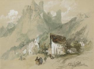 Thomas Miles Richardson Jun., R.W.S. - Hohenstein Castle, Germany