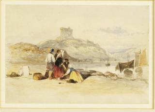 Thomas Miles Richardson, Jun. R.W.S. - Unloading the catch