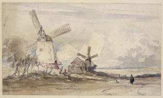 Thomas Miles Richardson Junior, R.W.S. - An album of pencil and watercolour studies of various subjects including portraits, still lives, animal studies and maritime scenes