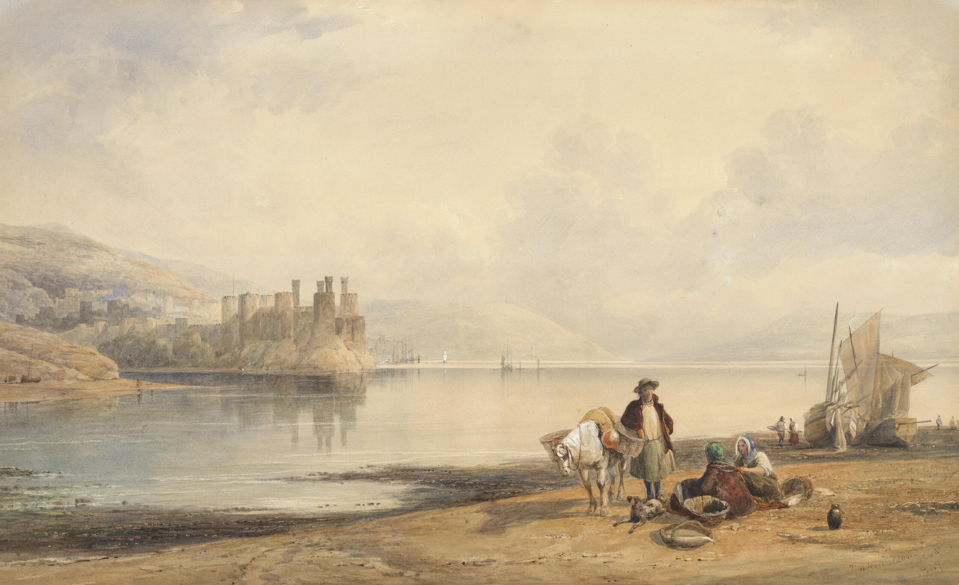 Thomas Miles Richardson, Sen. - Conway Castle, North Wales