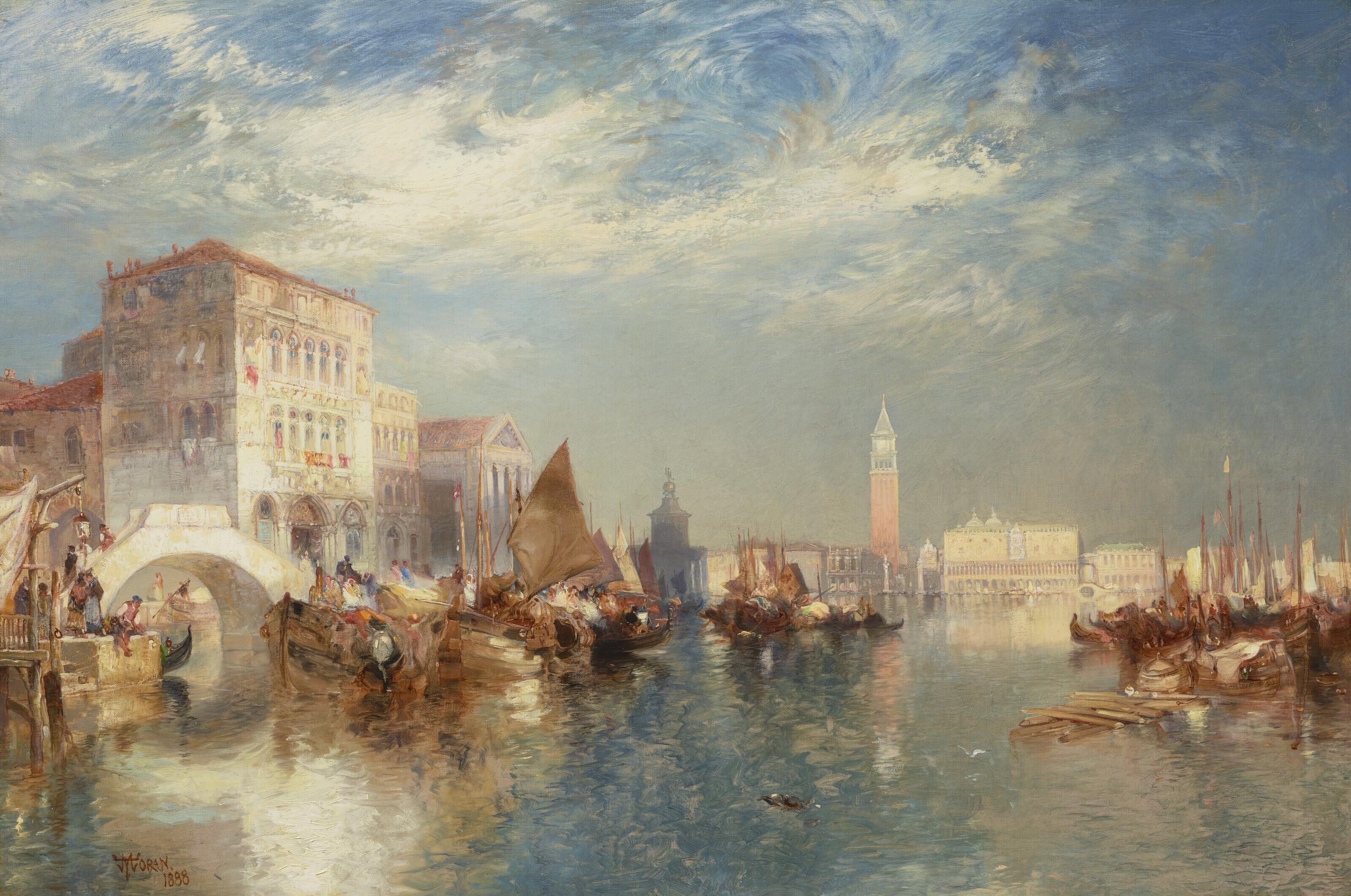 Thomas Moran - Glorious Venice