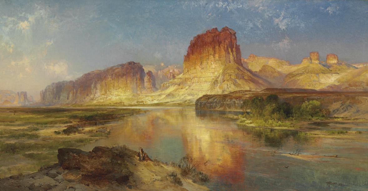 Thomas Moran - Green River of Wyoming
