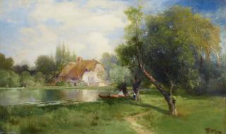 Thomas Moran - Near East Hampton, Long Island