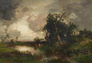 Thomas Moran - Newark Meadows