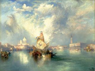 Thomas Moran - Santa Maria della Salute, Venice