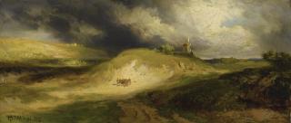 Thomas Moran - The Gravel Bank, Easthampton, L.I.
