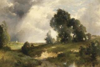 Thomas Moran - The Passing Shower, East Hampton