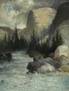 Thomas Moran - Tuolomne River Near The Head Of The Great Cañon