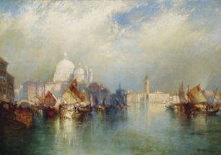 Thomas Moran - Venetian Scene