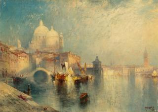 Thomas Moran - Venetian Scene