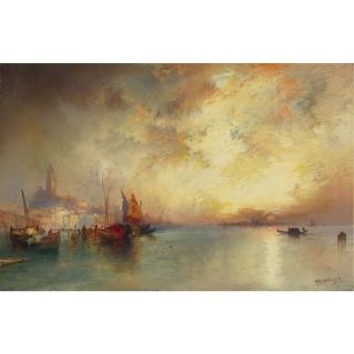 Thomas Moran - View Of Venice