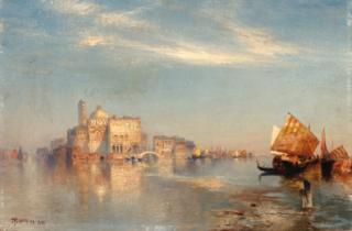 Thomas Moran - View of Venice