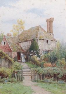 Thomas Nicholson Tyndale - A Sussex Cottage