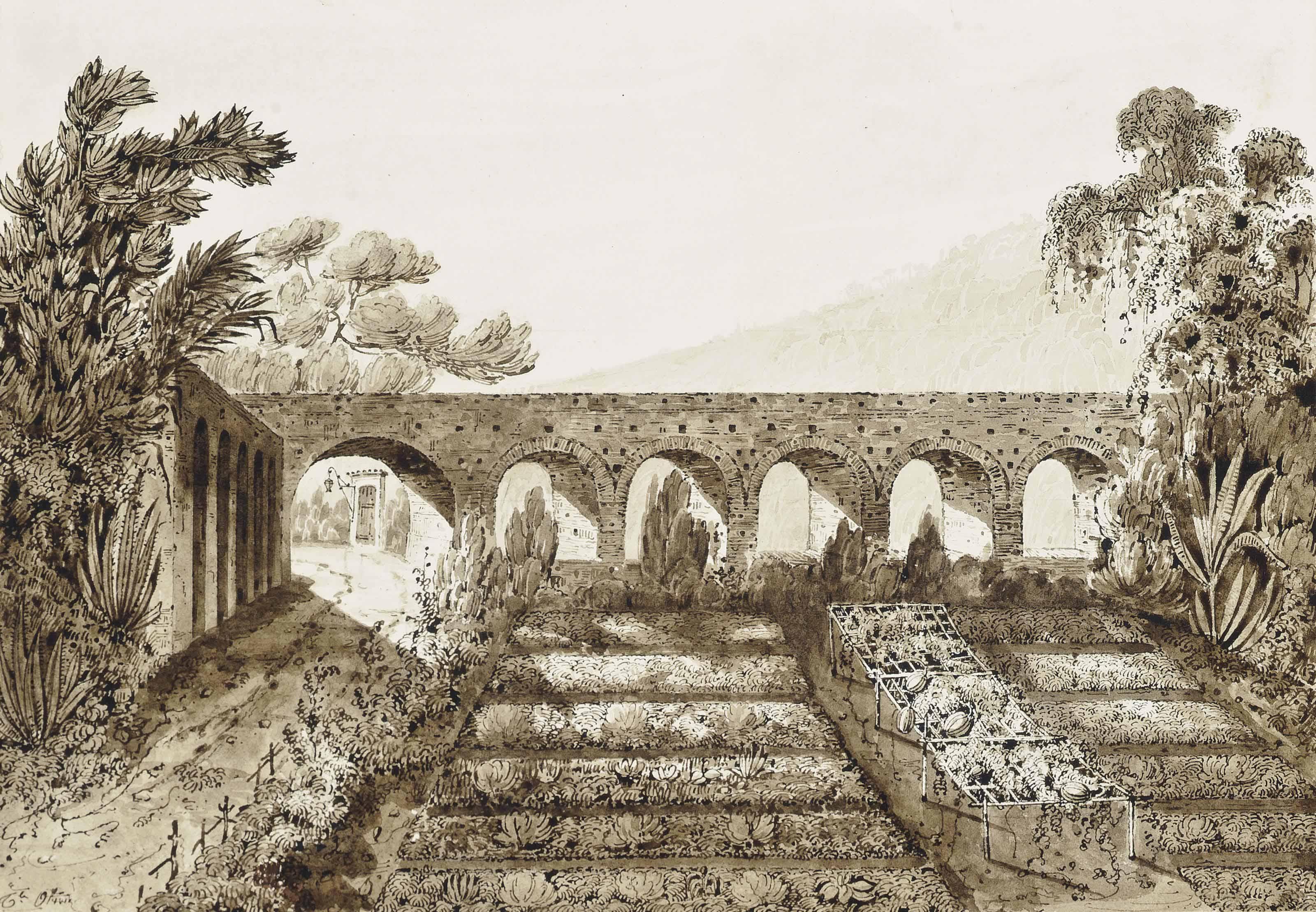 Thomas Oliver - Vue D\'Un Jardin Potager À Catomby, Près De Rio De Janeiro
