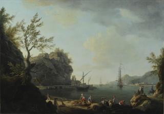 Thomas Patch - Mediterranean Harbour Scene