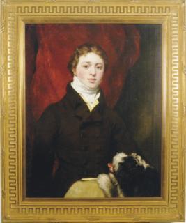 Thomas Phillips R.A. - Portrait of a boy with his dog