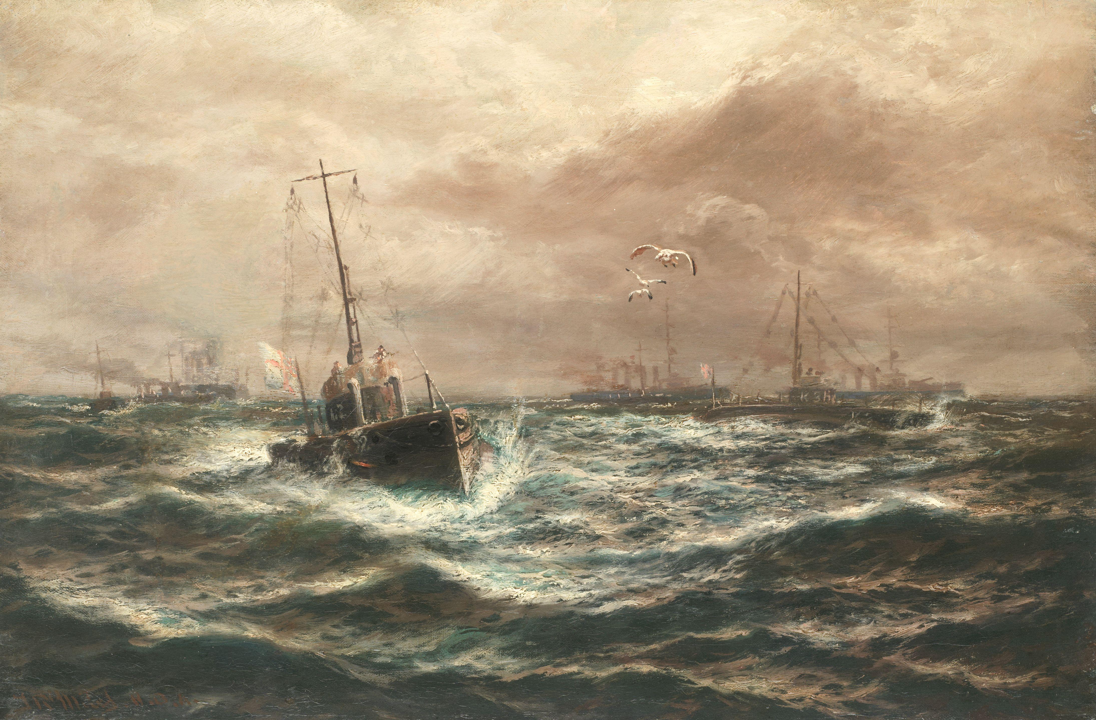 Thomas Rose Miles - \'A Surface Run Of Submarines\'