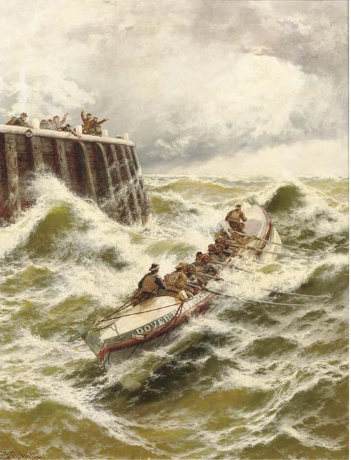 Thomas Rose Miles - Dover Lifeboat: the rescue