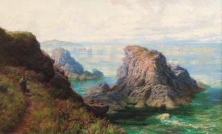 Thomas Rose Miles - Peel Harbour, Isle of Man