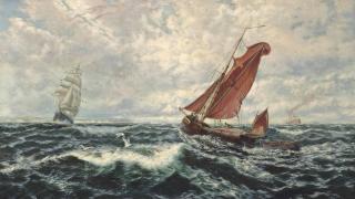 Thomas Rose Miles - Squally Weather, Pegwell Bay, Kent