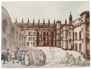 Thomas Rowlandson - A Musical Celebration At King\'S College, Cambridge