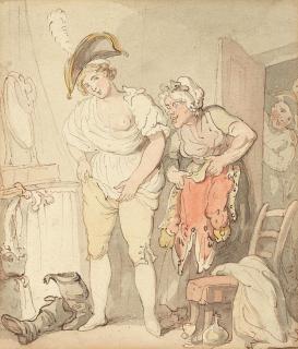 Thomas Rowlandson - A Sheep in Wolf\'s Clothing