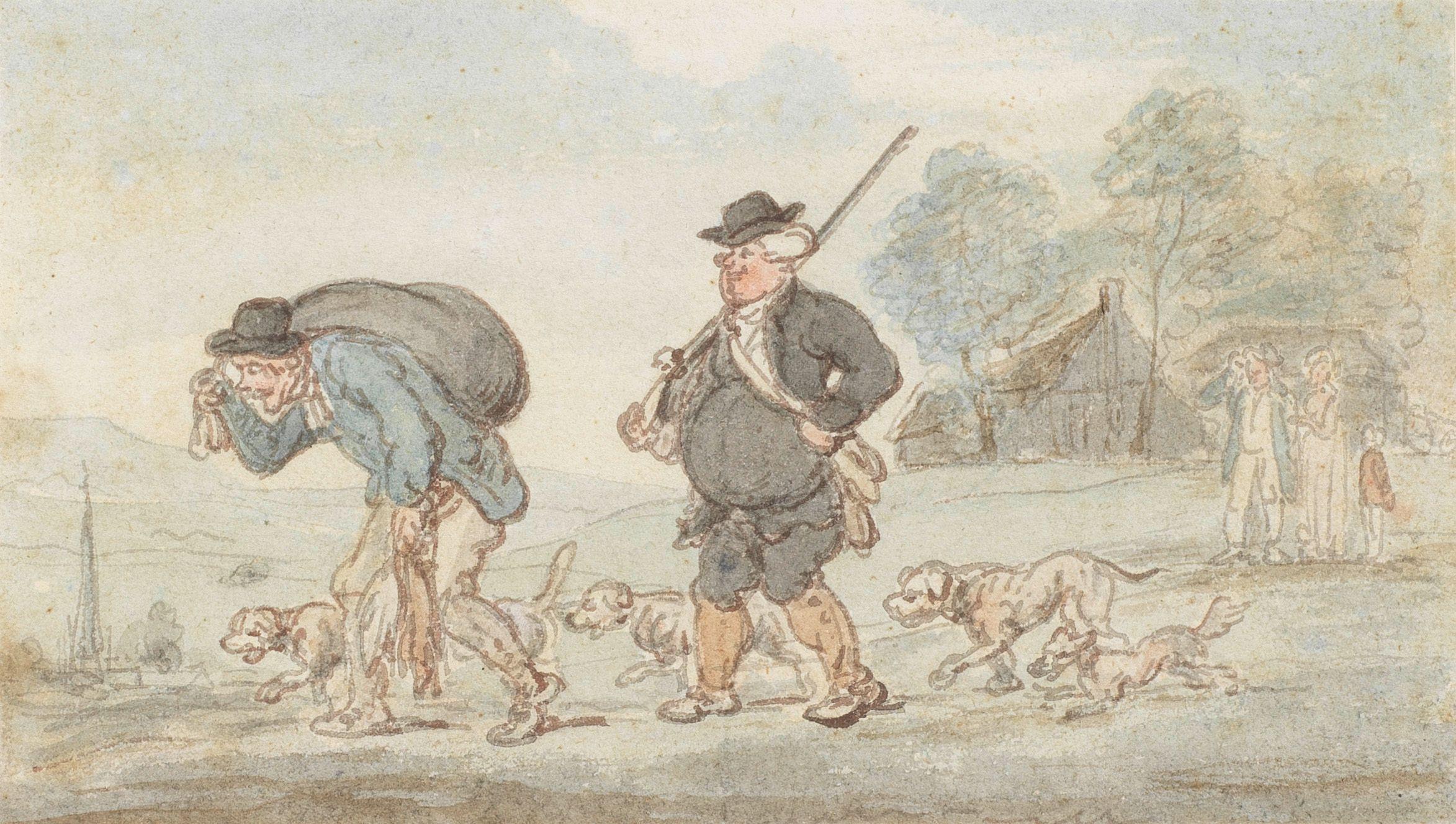 Thomas Rowlandson - A Sporting Parson