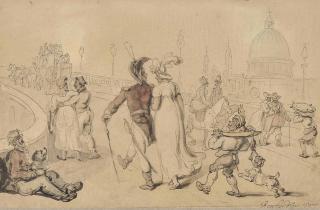Thomas Rowlandson - An afternoon stroll