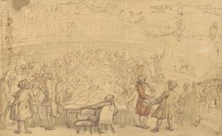Thomas Rowlandson - Assemblee generale d\'une societe savante