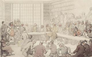 Thomas Rowlandson - Dr Syntax At An Auction