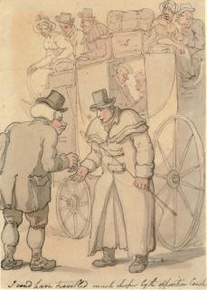 Thomas Rowlandson - I Could Have Travelled Much Cheaper By The Opposition Coach