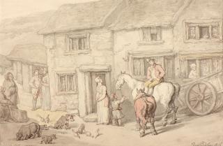 Thomas Rowlandson - Okehampton, Devon