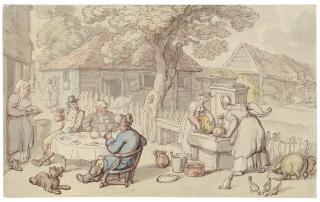 Thomas Rowlandson - Outdoor dining