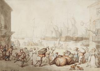 Thomas Rowlandson - Portsmouth Point