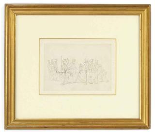 Thomas Rowlandson - Soldiers priming a cannon