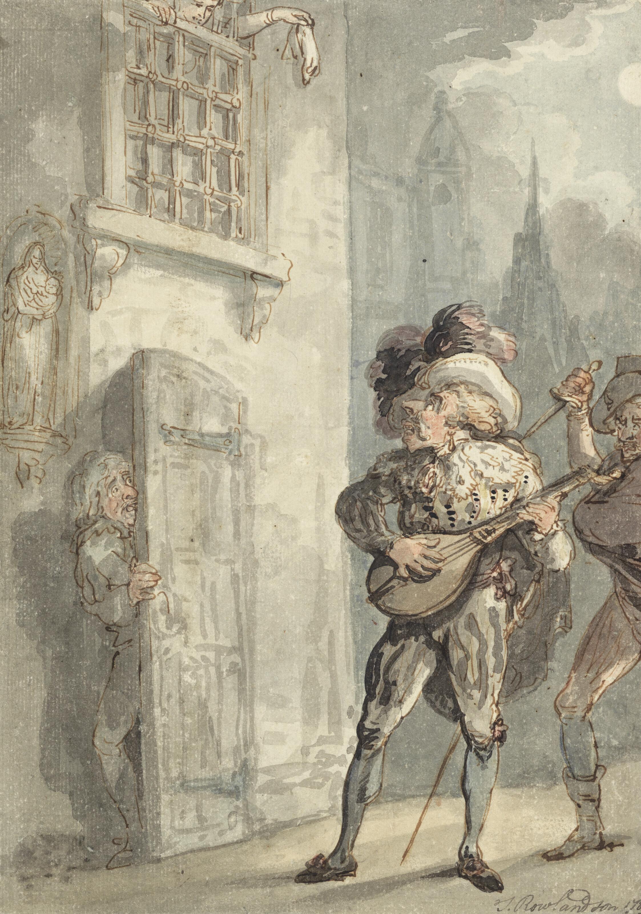 Thomas Rowlandson - Spanish Suitor