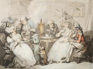 Thomas Rowlandson - Tea on shore