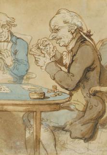 Thomas Rowlandson - The Card Players
