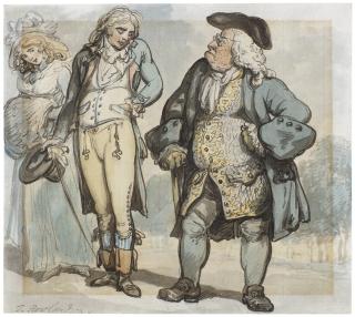 Thomas Rowlandson - The Father\'S Displeasure