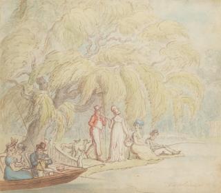 Thomas Rowlandson - The Fishing Party