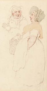 Thomas Rowlandson - The gossiping costermongers