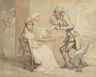 Thomas Rowlandson - The new bonnet